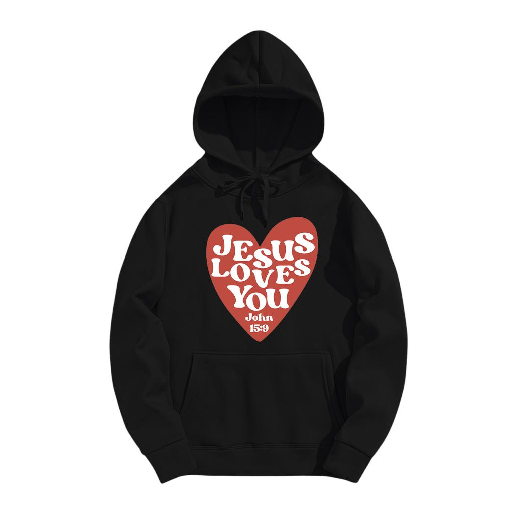 Damen Locker Bequem Lässig Modisch Liebe Aufdruck Langarm Sweatshirt