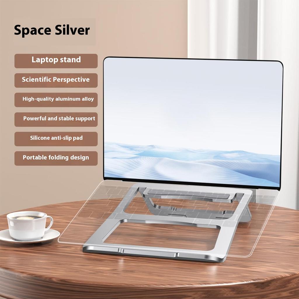 F2 17.3 inch Laptops Stand Aluminum Alloy Heat Dissipation Notebook Desk Riser