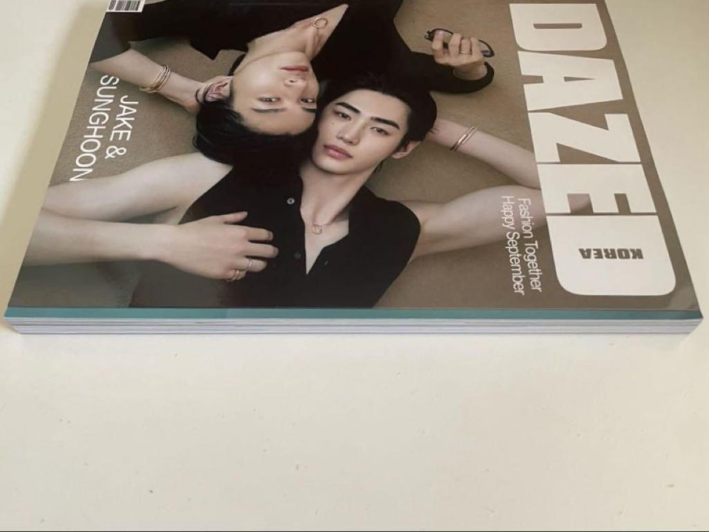 [USED] DAZED KOREA September Issue ENHYPEN Jake Sunghoon