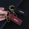 Keychains Simple Keyring Men Women Car Key Holder Auto Accessories Gifts For Honda Mugen Typer ACCORD Avancier Airwave Civic FK8 RF6