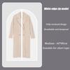 Clothes Dust Cover Home Washable Coat Dust Bag Waterproof Transparent Hanging Clothes Bag Suit Cover Storage 80/100/120/140cm
