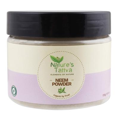 Neem kozmetik tozu: kusurlara karşı (175 gr), Neem Powder Organik Güvenle,