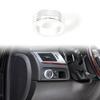 Silver Headlight Switch Knob Cover Trim Ring For Cadillac Escalade 2006-14