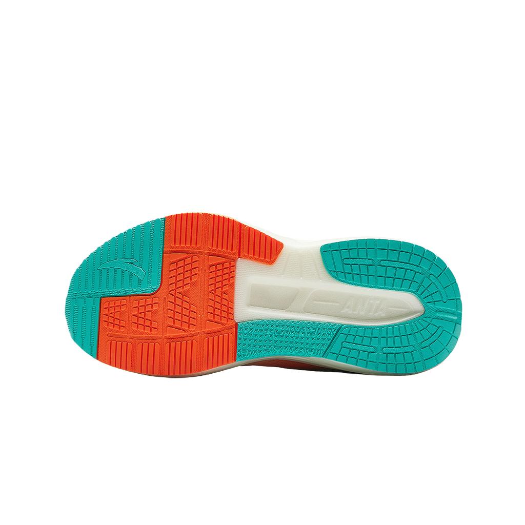 Anta Kids Running Series Synthetic Leather Fabric Comfortable Fashion Casual Versatile Low-Top Running Shoes Kids sneaker Anta-White 312535562-4