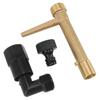 Quick Coupling Valve Key G3/4 Rustproof Brass Quick Coupler Key Garden Hose Underground Irrigation