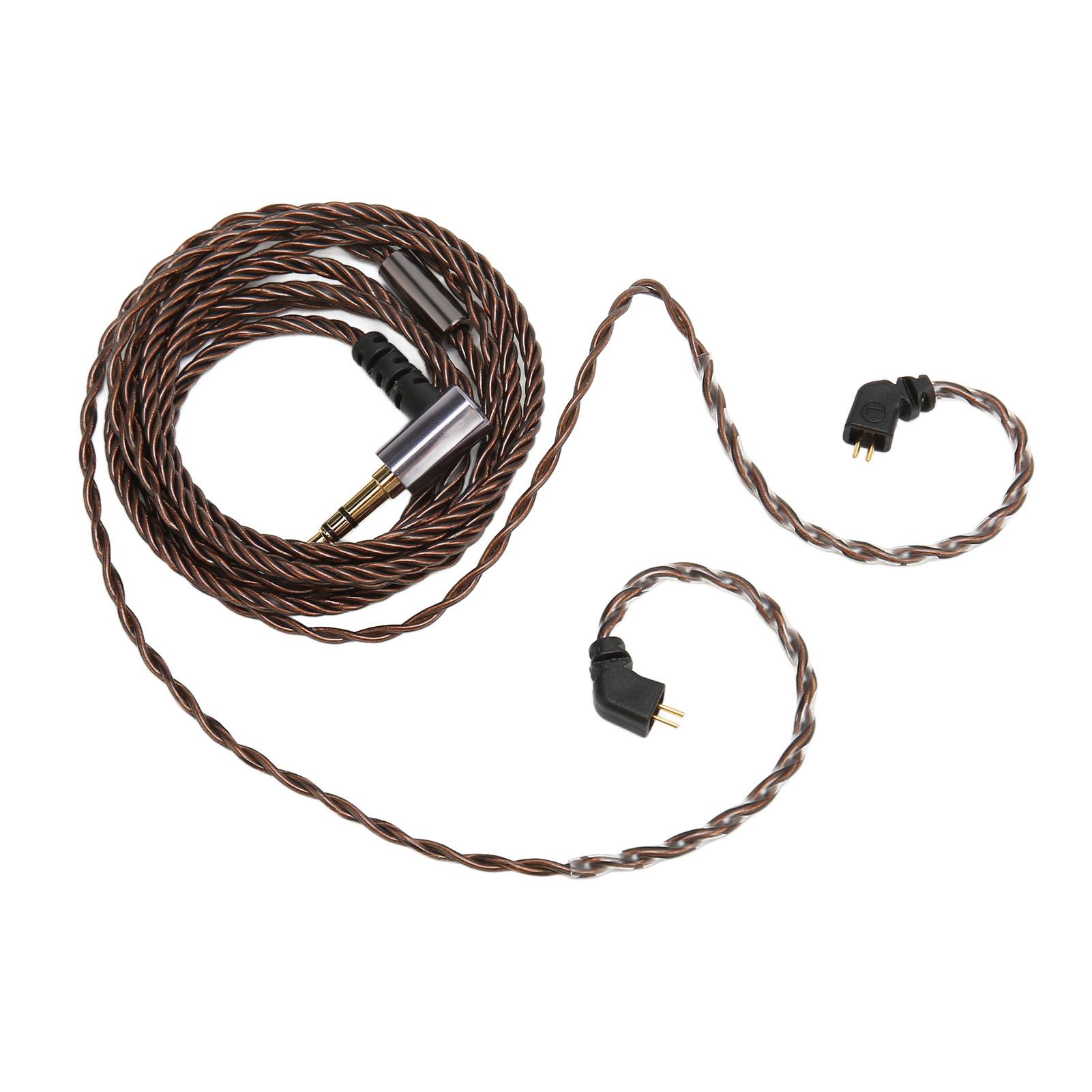 

Replacement Earphone Cable Oxygen Free Copper Headphone Cable for TFZ TRN AS10 AS06 AS10 ZST ZS3AS10 AS06 AS10 ZST ZS3