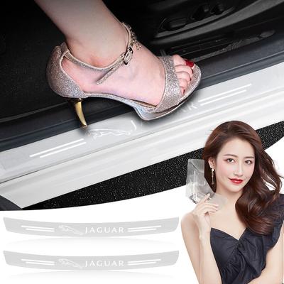 1Pcs Transparent Car Trunk Badge Protective 3D Sticker Car Accessories For XF XJ XE S-Type F-Type X-Type F-Pace I-Pace E-Pace XFR XKR