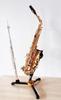 Boono Saxophone Soprano Musical Instrument Stand Stand, Dual-use Saxophone, Clarinet, Flute, Trombone, (2-Piece Stand)