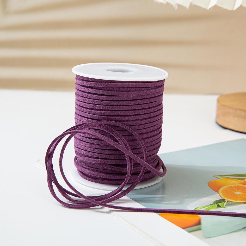 Woven Suede Rope Lanyard for Gift Box and Cake Decoration