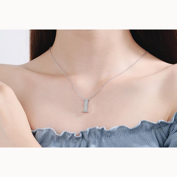 26 Letters of The Alphabet Necklace Female Romantic Travel with The Same Short Section of The Collarbone Chain Valentine's Day Gifts Necklace