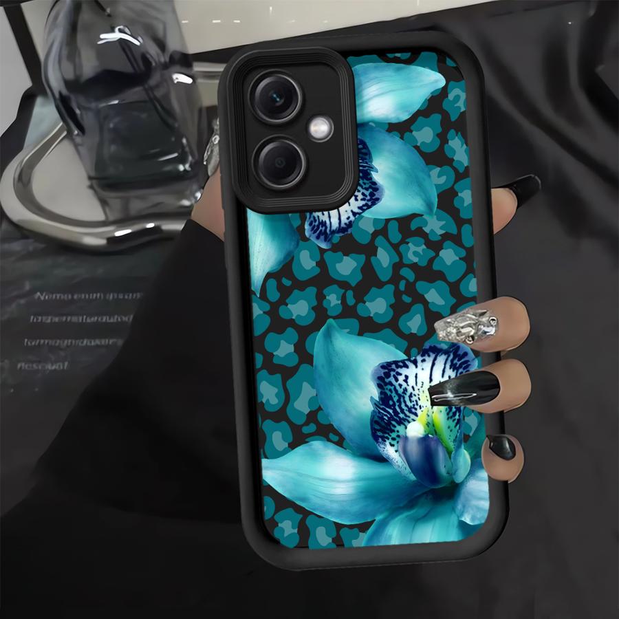 Petal Leopard Print Art Case for Xiaomi Redmi Note 14 Pro Plus 14C 10 11s 11 12s 12C Note 13 12 13C A1 A2 A3 A4 Phone Cover Redmi Note 10S