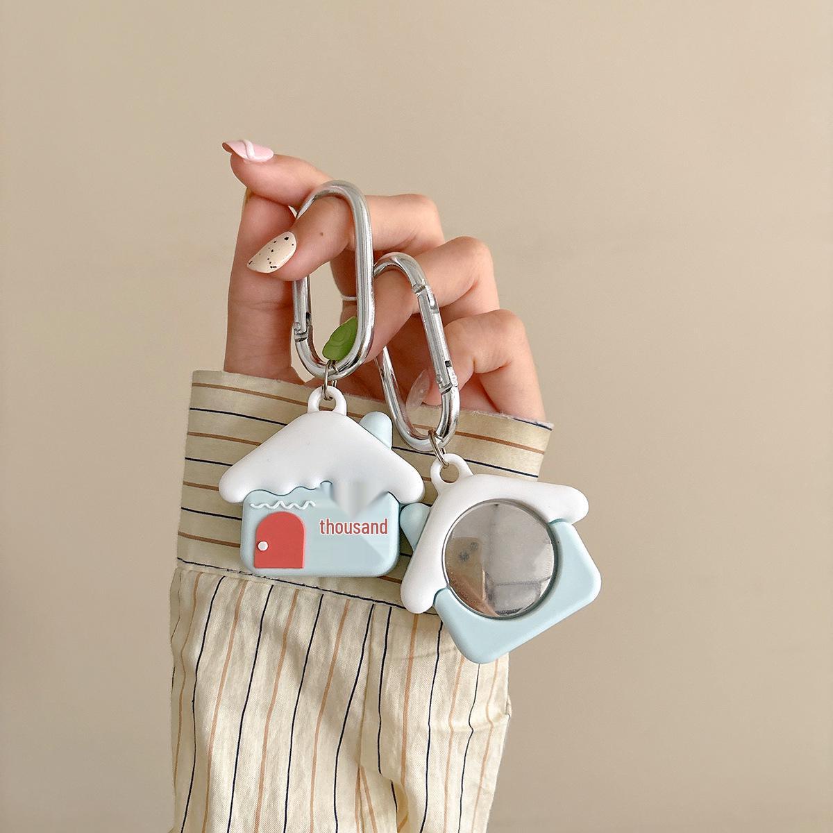 Cute Silicone Keychain Case for Apple AirTag Locator Airtag