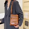 Borsa per Cellulare - Elegante Borsa a Spalla da Donna in Morbida Pelle Retro - Versatile Borsa a Tracolla - Perfetta per Portare Piccoli Oggetti