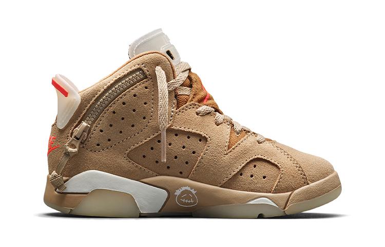 Jordan 6 Retro Travis Scott British Khaki PS DH0693-200