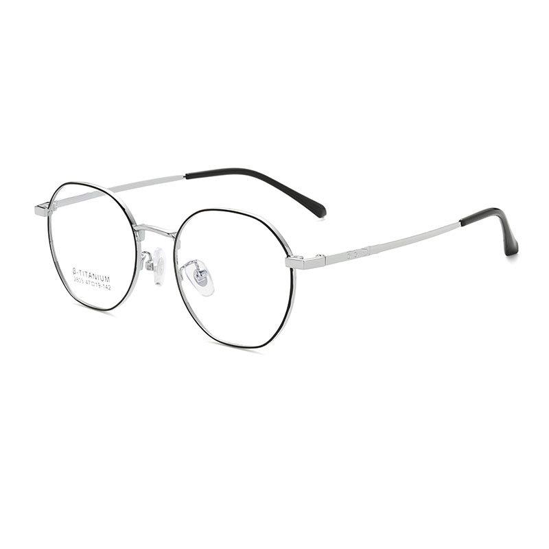 Women s Anti-Blue Light Myopia Eyeglass Frames - Bare Face Design