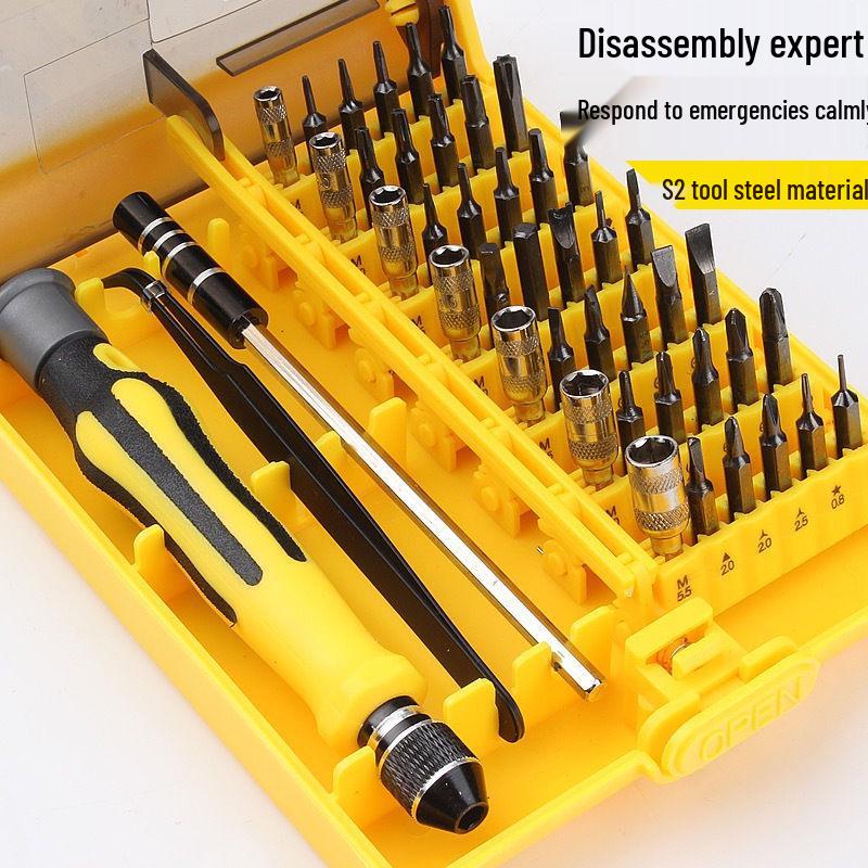 Multi-Functional Screwdriver Set: Flathead, Phillips, Torx, Hex for Phone Repair