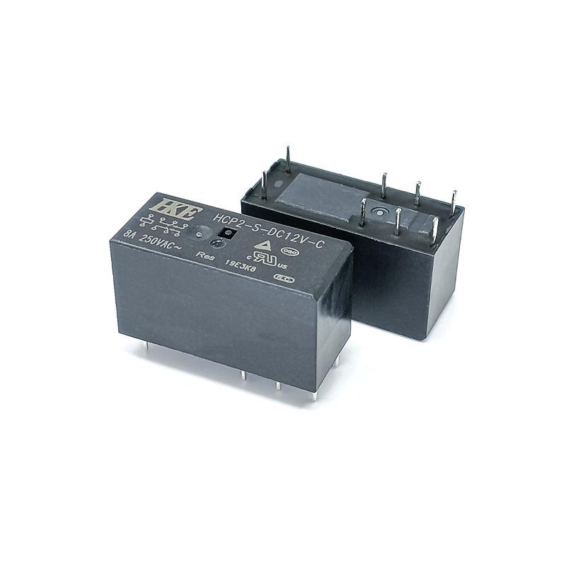 Huigang HCP2-S Power Relay, 8-Pin, 8A, 2 Form C, DC12V/5V/24V