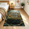 Lord Rings Customized Name Floor Rug Office Rug Suitable for Balcony Foyer Game Room Decorate room Anti-slip Rug Decorate Offices