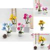 Faux Orchid Flower Arrangement For Wedding Decor Indoor Outdoor Event Display