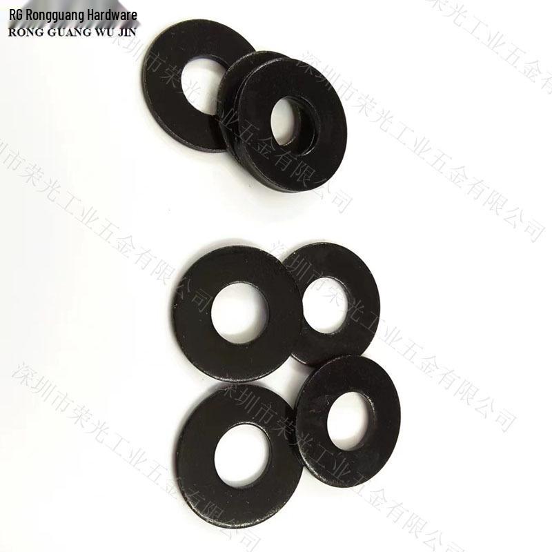 Grade 8.8 Black Zinc Plated Carbon Steel High-Strength Flat Washer