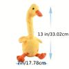 NEW Cute Repeating Talking Duck Children's Plush Toy Educational Fun Gift Twisting Imitation Talking Dancing Music Recording Toy