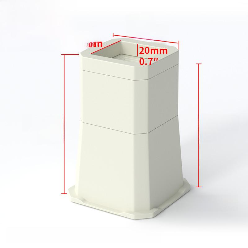 Tampoane reglabile de înălțire pentru mobilier pentru paturi, mese, canapele, scaune, mașini de spălat și frigidere