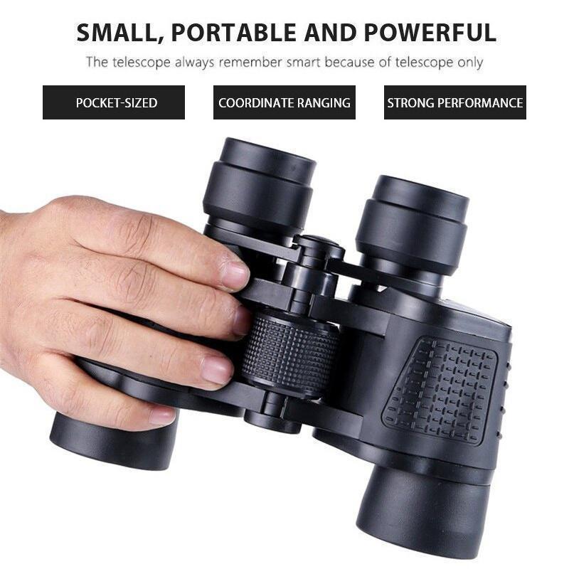 Binoculars Telescope 90x90 High Magnification Portable Bak4 Prism Ipx4 Waterproof For Mountain Climbing Hunting Hiking