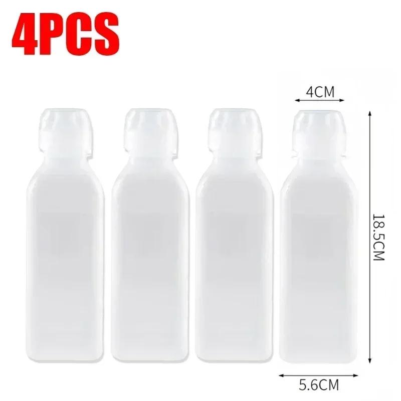 Kitchen Oil Bottle Plastic Seasoning Squeeze Bottle Dispenser for Salad BBQ Sauce Condiment Containers Cooking Tool