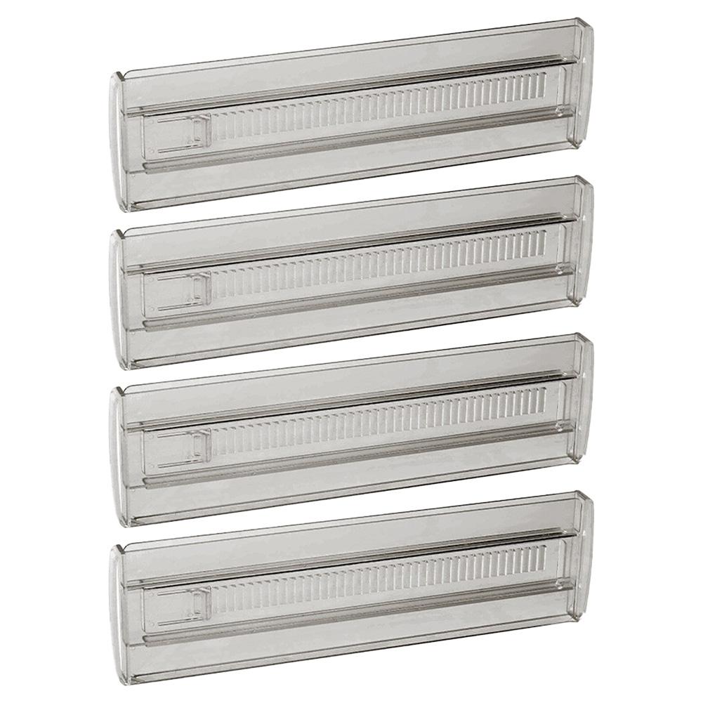 Home Organization Adjustable Drawer Dividers Hassle-free Installation High-quality PS Material For Clothes For Cutlery