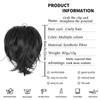 Synthetic Clip Straight Hair Circle Ponytail Wig For Women Ponytail Hair Short Curly Ponytail Extension A Variety of Colors Are Available