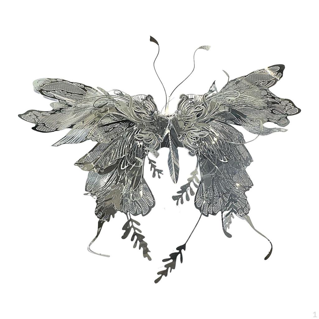 3D Butterfly Puzzles DIY Home Decoration Craft Novelty Metal Model Kit for Adults Birthday Gift