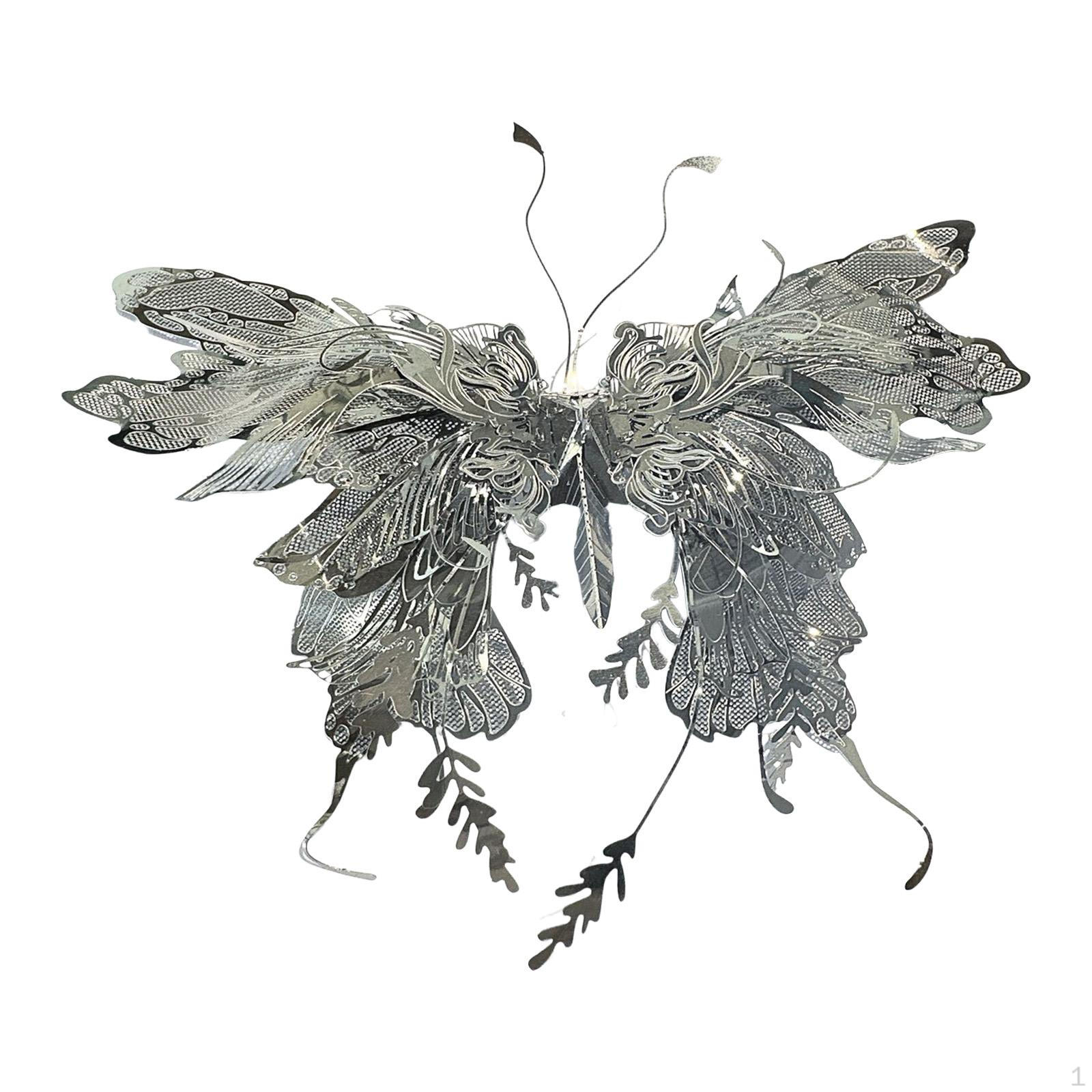 

3D-пазлы «Бабочки» DIY Декор для дома Поделка Новинка Металлический модельный набор для взрослых Подарок на день рождения Style C