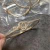 Stainless Steel V-Gold Plated Key Charm Knot Bracelet With Full Rhinestone Embellishment Handcrafted Hollow Design Women