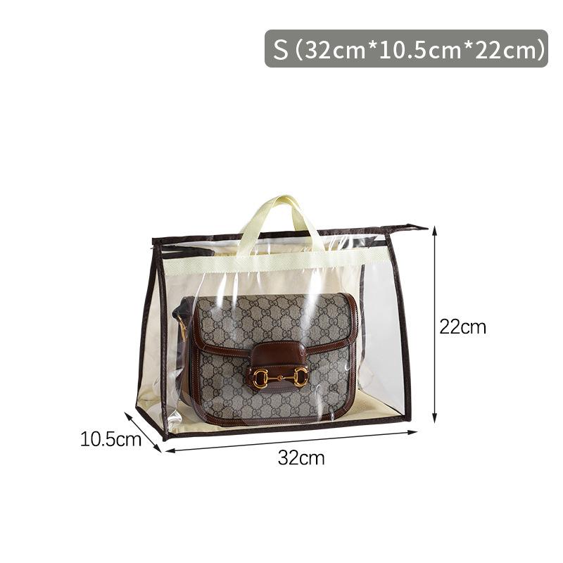 

1PC Bag storage bag large capacity moisture-proof wardrobe hanging miscellaneous storage hanging bag 1PC