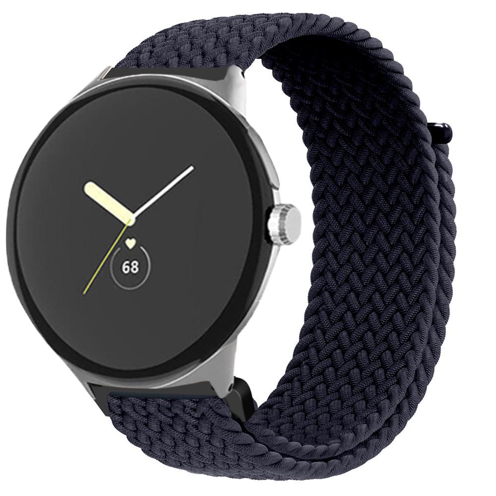 Nylon Strap for Google Pixel Watch/Pixel Watch 2 Elastic Adjustable Band Wrist Bracelet Wristband Replacement Accessories for Pixel Watch