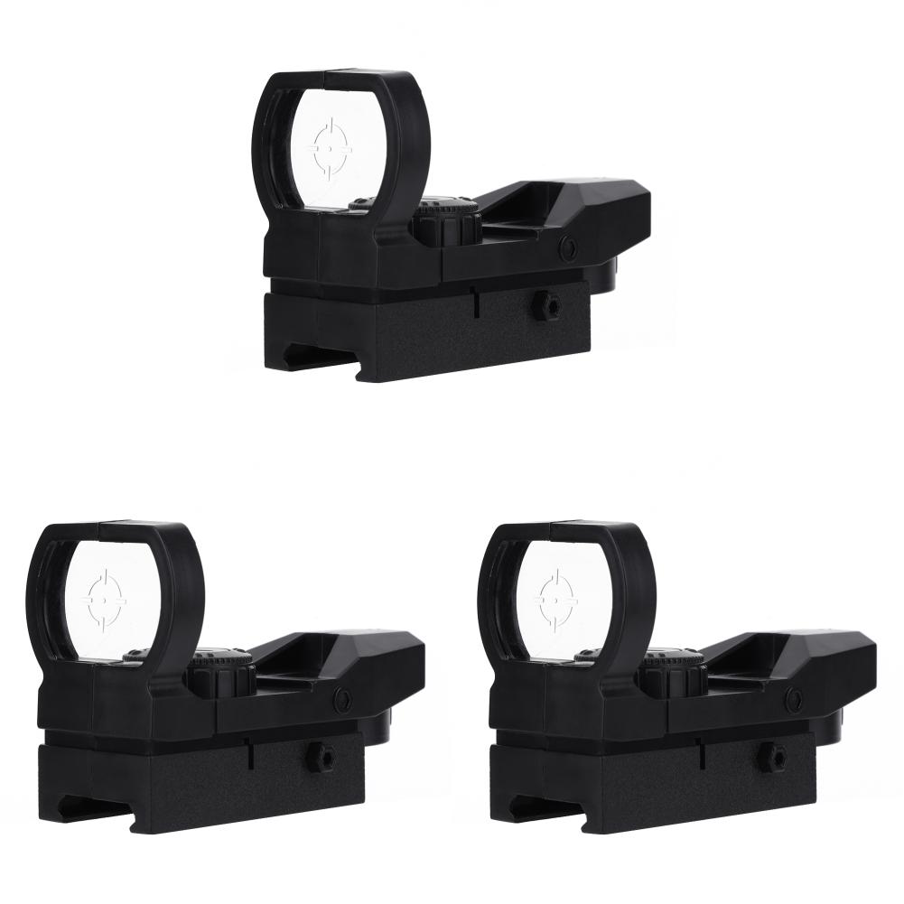 

3/5 шт. Голографічний приціл для гвинтівки Зелена точка Компактні приціли для гвинтівок з кріпленням на рейку 20 мм