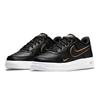 Nike Air Force 1 LV8 GS Black Metallic Gold Kids Sneakers DM3322-001