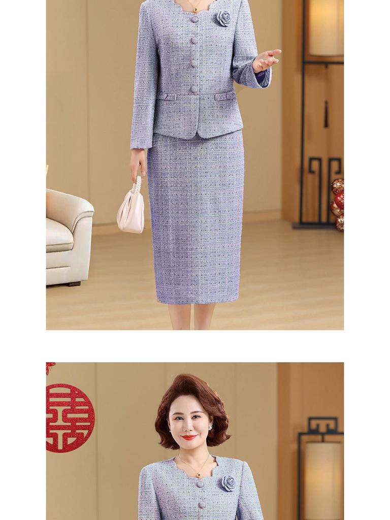 2026 Spring Collection: Elegant Wedding Banquet Attire for Mothers of the Bride – Stylish, Formal Wear for Middle-Aged & Elderly Women