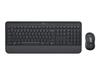 Ensemble clavier et souris sans fil - Logitech - Signature K650 et M650 - Bluetooth LE - AZERTY Français - 10 m