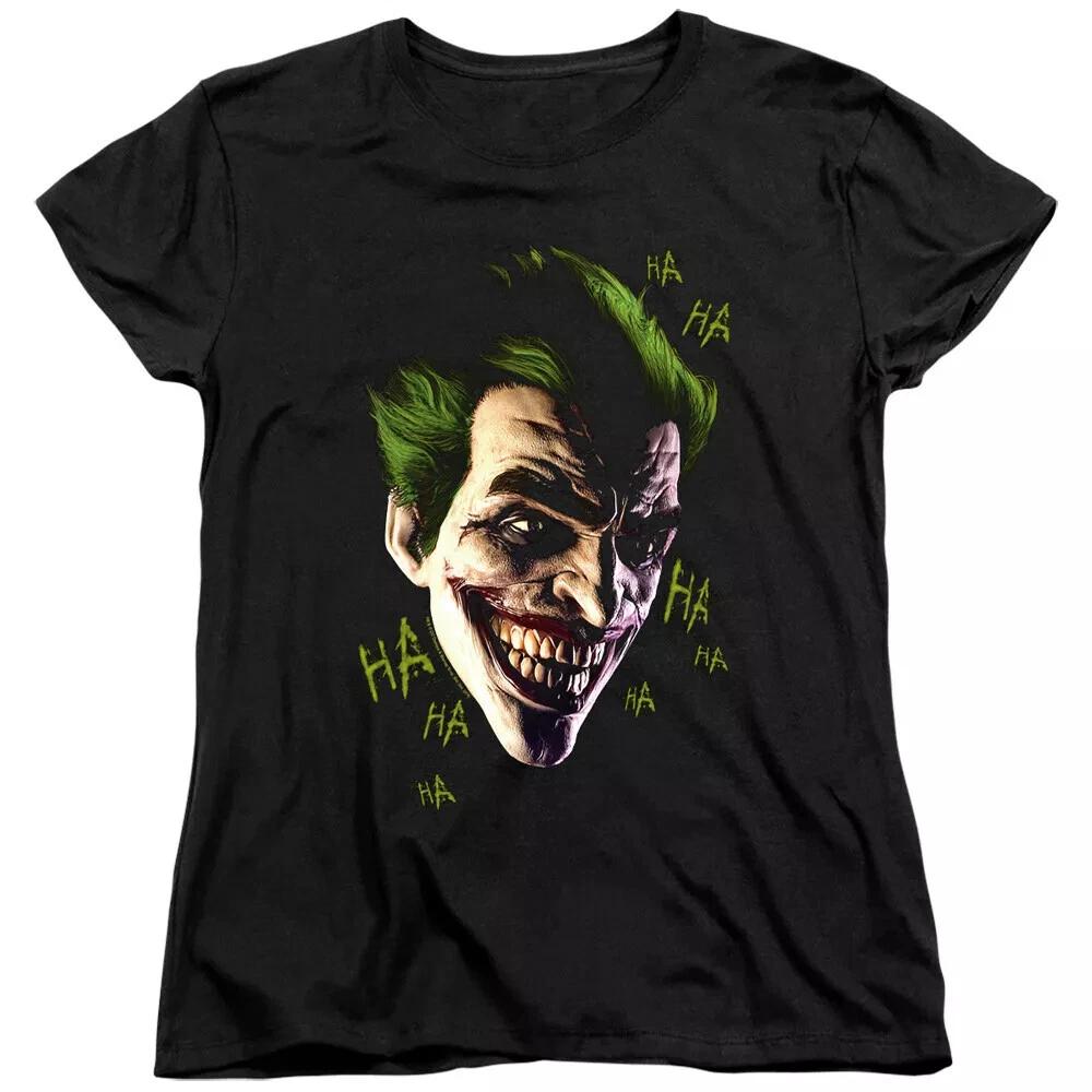Batman Arkham Origins  Joker Grim  Women s T-Shirt S