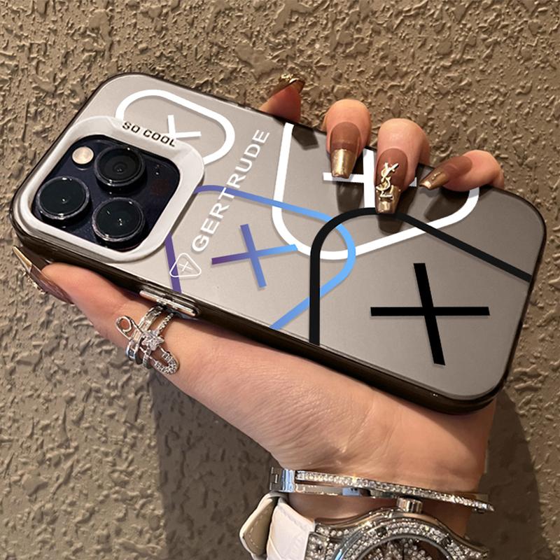 Capa de Plating Fashion Luxury G-Gertrudes para Xiaomi Redmi Note 13 12 11 Pro Plus 4G 5G 12S 11S 10S 10 9 9S 8 12C 13C A3 Capa de PC