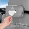 MVDC1 Microfiber Leather Car Tissue Box Cover Tissue Holder For Citroen C4 C3 C5 C5X e-C4 X e-C3 C-Elysee Berlingo C1 C6 C2 C-Crosser