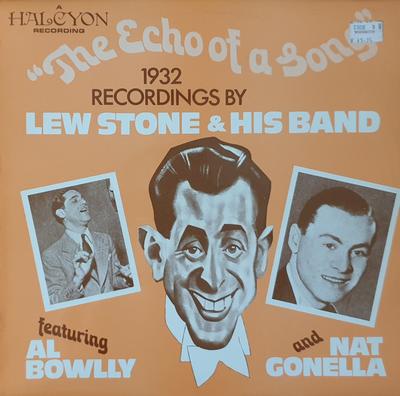 LP Schallplatte LEW STONE & SEIN ORCHESTER, AL BOWLLY & N - Der Echo eines Liedes HAL12 Halcyon Records 1977 UK Jazz Gebraucht