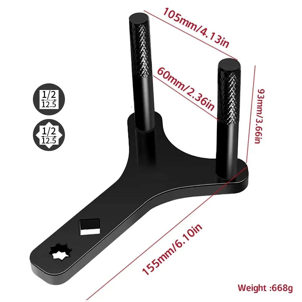 

Lower Control Arm Ball Joint Removal Tools Swing Arm Ball Head Separation Car Lower Arm Disassembly Labor-saving for Car Tools чёрный