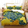 3D Artistic Van Gogh Style Sky Oil Painting Bedding Set Single Twin Double Queen King Cal King Size Bed Linen Set