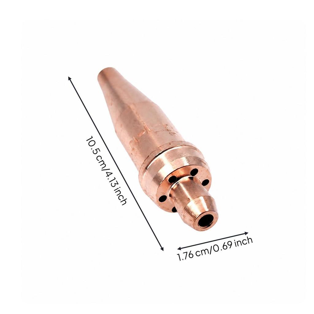 Oxy-Acetylene Nozzle Long Lasting for Workshops, Torch Maintenance