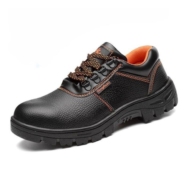 Bottes de Sécurité de Travail pour Homme Résistantes à l'Usure Anti-Écrasement Anti-Perforation Baskets de Travail Bottes Imperméables Botte de Travail Protectrice Indestructible