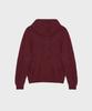 Surface Edition Button Up Hooded Knit Wine