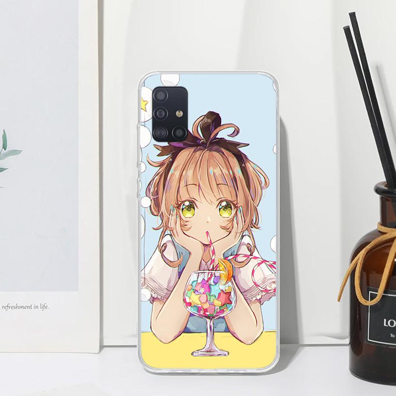 CardCaptor Sakura Anime Phone Case For Samsung Galaxy A52 A42 A32 A22 A12 A02S A72 A51 A50S A41 A31 A21S A71 A40 A30S A20S A10S
