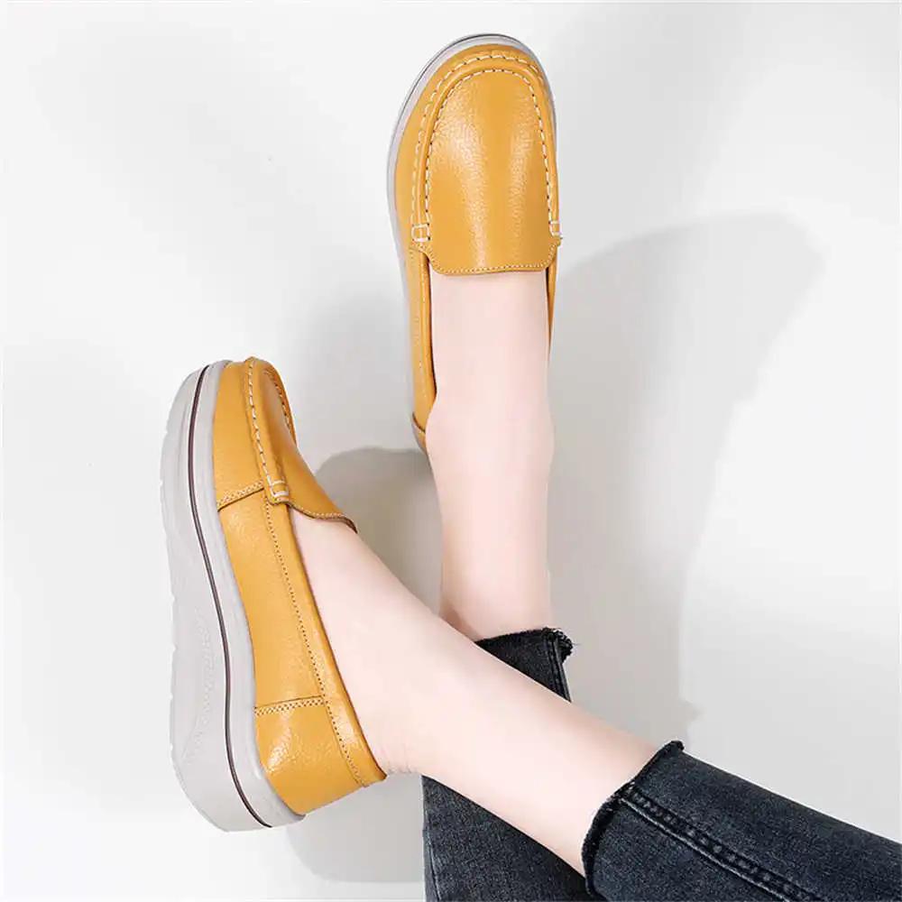 Large Dimensions Number 36 Womens Sneakers For Platform High Heels Platform Shoes Exercise Sport Famous Brand Sneskers